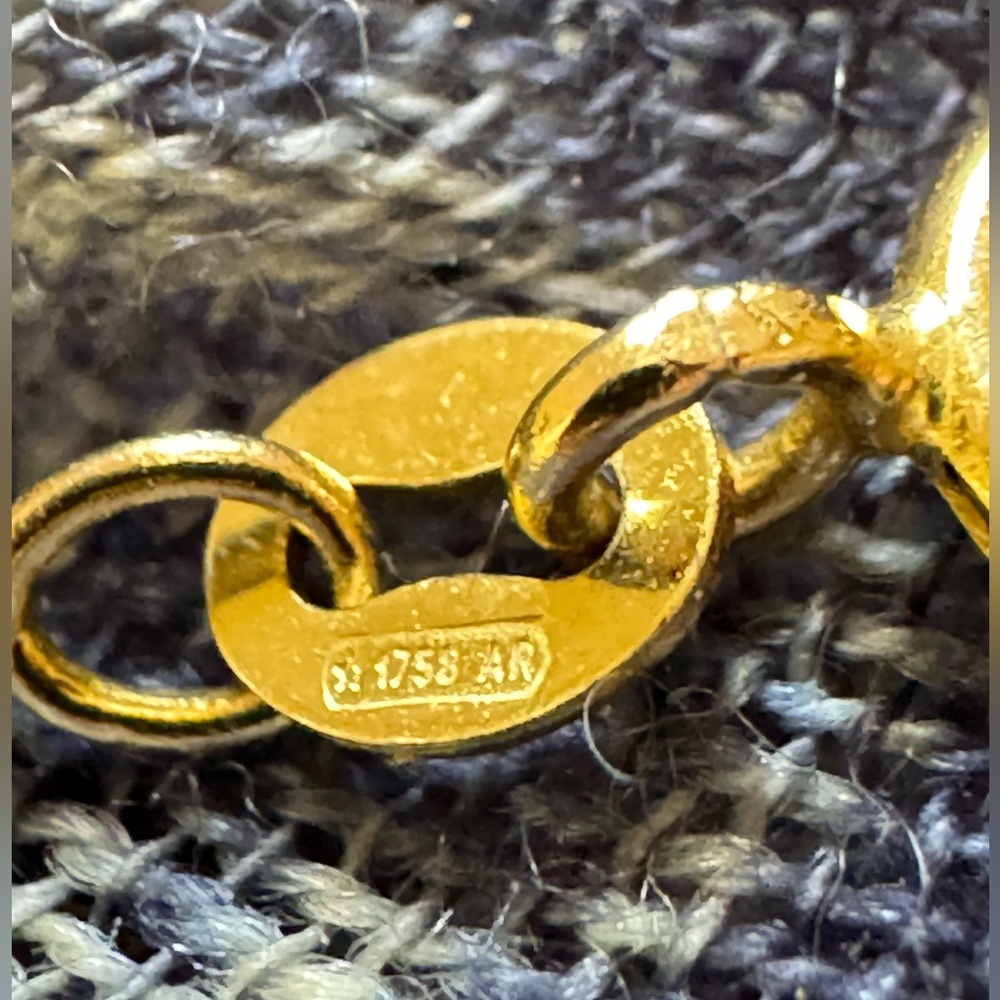 Italian pure 14k gold 18” chain - Picture 5 of 7
